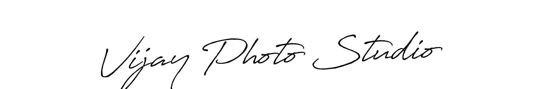 The best way (Antro_Vectra_Bolder) to make a short signature is to pick only two or three words in your name. The name Vijay Photo Studio include a total of six letters. For converting this name. Vijay Photo Studio signature style 7 images and pictures png