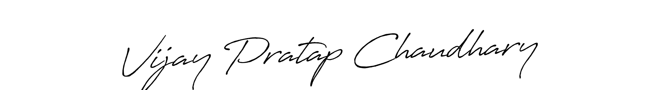 The best way (Antro_Vectra_Bolder) to make a short signature is to pick only two or three words in your name. The name Vijay Pratap Chaudhary include a total of six letters. For converting this name. Vijay Pratap Chaudhary signature style 7 images and pictures png