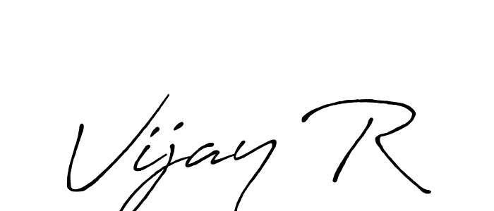 if you are searching for the best signature style for your name Vijay R. so please give up your signature search. here we have designed multiple signature styles  using Antro_Vectra_Bolder. Vijay R signature style 7 images and pictures png