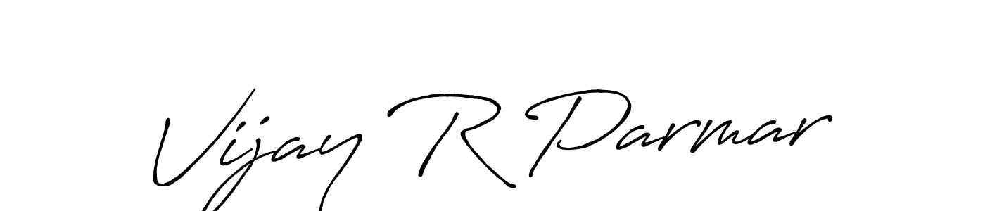 It looks lik you need a new signature style for name Vijay R Parmar. Design unique handwritten (Antro_Vectra_Bolder) signature with our free signature maker in just a few clicks. Vijay R Parmar signature style 7 images and pictures png