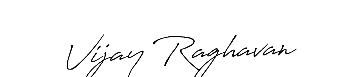 Also we have Vijay Raghavan name is the best signature style. Create professional handwritten signature collection using Antro_Vectra_Bolder autograph style. Vijay Raghavan signature style 7 images and pictures png