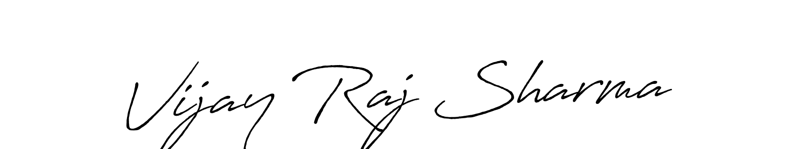 Also we have Vijay Raj Sharma name is the best signature style. Create professional handwritten signature collection using Antro_Vectra_Bolder autograph style. Vijay Raj Sharma signature style 7 images and pictures png