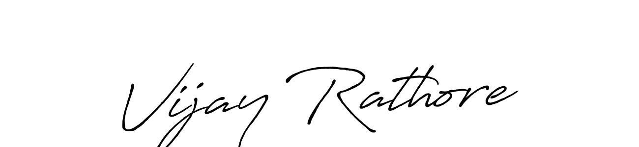 How to make Vijay Rathore signature? Antro_Vectra_Bolder is a professional autograph style. Create handwritten signature for Vijay Rathore name. Vijay Rathore signature style 7 images and pictures png