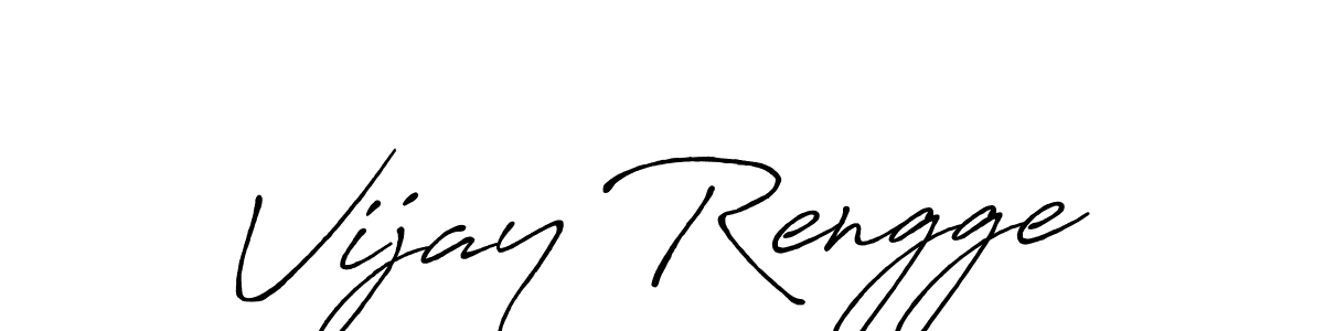 Make a beautiful signature design for name Vijay Rengge. Use this online signature maker to create a handwritten signature for free. Vijay Rengge signature style 7 images and pictures png