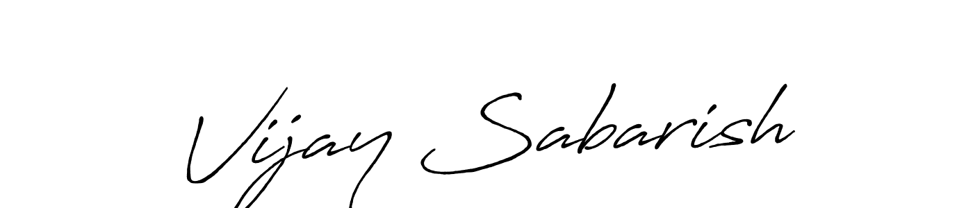 How to Draw Vijay Sabarish signature style? Antro_Vectra_Bolder is a latest design signature styles for name Vijay Sabarish. Vijay Sabarish signature style 7 images and pictures png