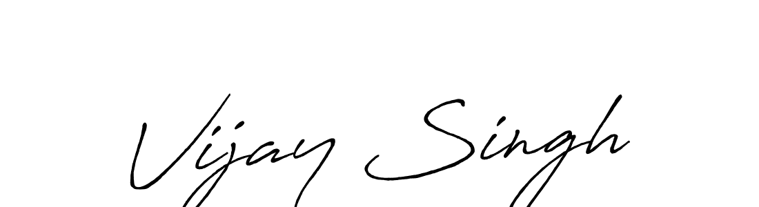 You should practise on your own different ways (Antro_Vectra_Bolder) to write your name (Vijay Singh) in signature. don't let someone else do it for you. Vijay Singh signature style 7 images and pictures png