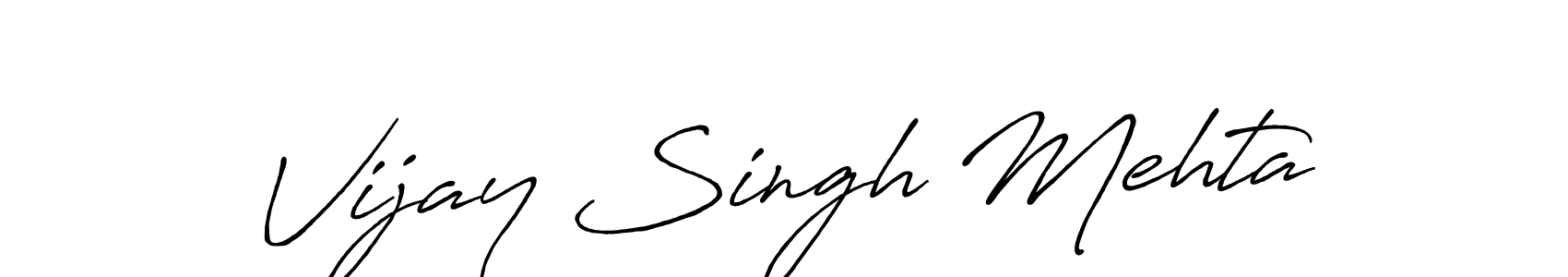 Similarly Antro_Vectra_Bolder is the best handwritten signature design. Signature creator online .You can use it as an online autograph creator for name Vijay Singh Mehta. Vijay Singh Mehta signature style 7 images and pictures png