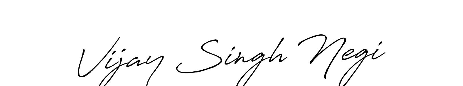 Also You can easily find your signature by using the search form. We will create Vijay Singh Negi name handwritten signature images for you free of cost using Antro_Vectra_Bolder sign style. Vijay Singh Negi signature style 7 images and pictures png