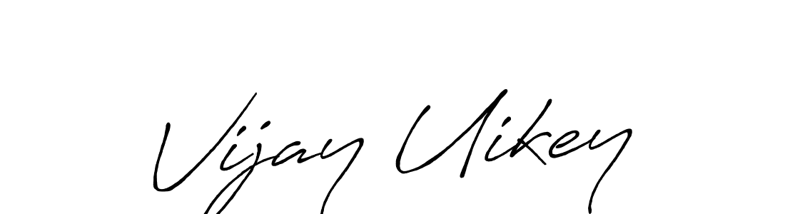 if you are searching for the best signature style for your name Vijay Uikey. so please give up your signature search. here we have designed multiple signature styles  using Antro_Vectra_Bolder. Vijay Uikey signature style 7 images and pictures png