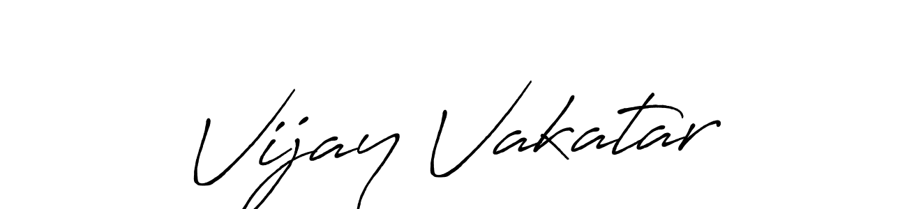 Make a beautiful signature design for name Vijay Vakatar. Use this online signature maker to create a handwritten signature for free. Vijay Vakatar signature style 7 images and pictures png