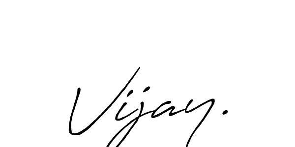 The best way (Antro_Vectra_Bolder) to make a short signature is to pick only two or three words in your name. The name Vijay. include a total of six letters. For converting this name. Vijay. signature style 7 images and pictures png