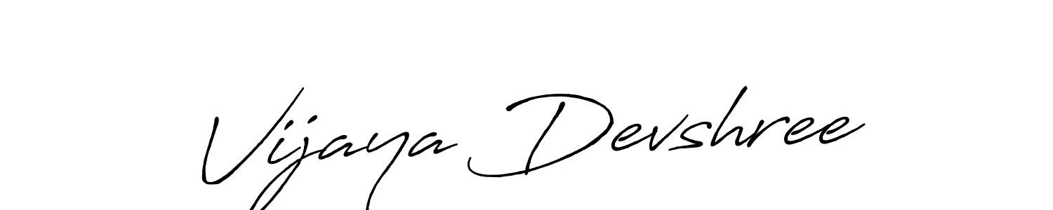Similarly Antro_Vectra_Bolder is the best handwritten signature design. Signature creator online .You can use it as an online autograph creator for name Vijaya Devshree. Vijaya Devshree signature style 7 images and pictures png
