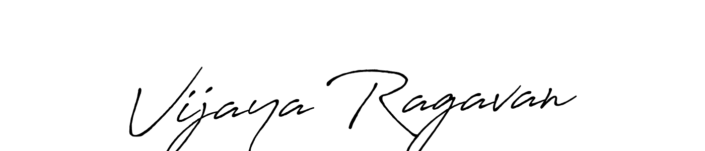 How to make Vijaya Ragavan name signature. Use Antro_Vectra_Bolder style for creating short signs online. This is the latest handwritten sign. Vijaya Ragavan signature style 7 images and pictures png