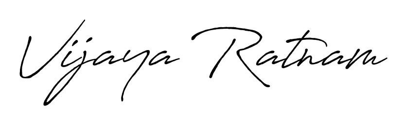If you are searching for the best signature style for your name Vijaya Ratnam, here we have designed multiple signature styles using Antro_Vectra_Bolder. Vijaya Ratnam signature style 7 images and pictures png