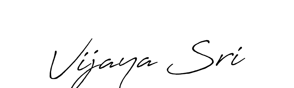 Once you've used our free online signature maker to create your best signature Antro_Vectra_Bolder style, it's time to enjoy all of the benefits that Vijaya Sri name signing documents. Vijaya Sri signature style 7 images and pictures png