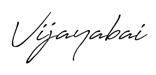 You should practise on your own different ways (Antro_Vectra_Bolder) to write your name (Vijayabai) in signature. Don't let someone else do it for you. Vijayabai signature style 7 images and pictures png