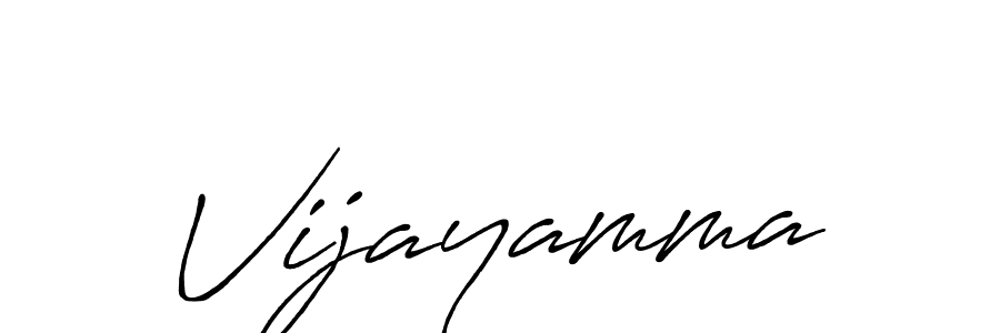 How to make Vijayamma signature? Antro_Vectra_Bolder is a professional autograph style. Create handwritten signature for Vijayamma name. Vijayamma signature style 7 images and pictures png