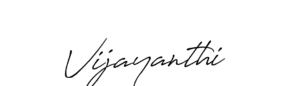 How to make Vijayanthi signature? Antro_Vectra_Bolder is a professional autograph style. Create handwritten signature for Vijayanthi name. Vijayanthi signature style 7 images and pictures png