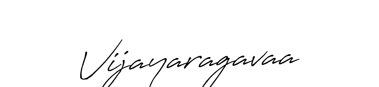 Also we have Vijayaragavaa name is the best signature style. Create professional handwritten signature collection using Antro_Vectra_Bolder autograph style. Vijayaragavaa signature style 7 images and pictures png