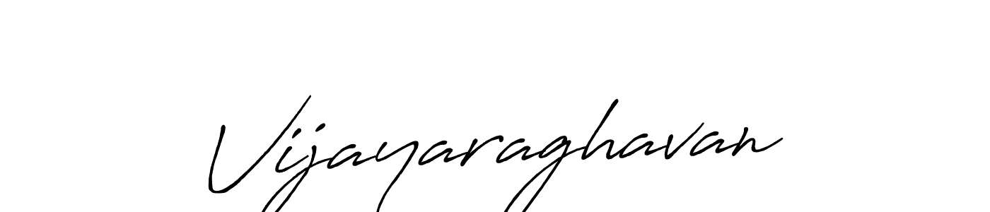 Use a signature maker to create a handwritten signature online. With this signature software, you can design (Antro_Vectra_Bolder) your own signature for name Vijayaraghavan. Vijayaraghavan signature style 7 images and pictures png