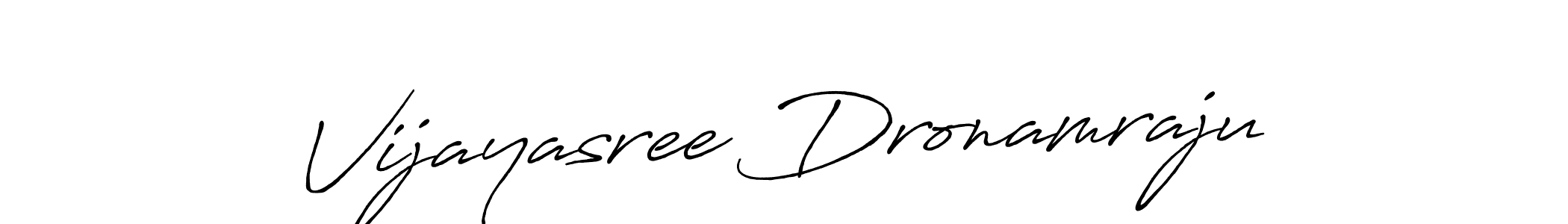 Use a signature maker to create a handwritten signature online. With this signature software, you can design (Antro_Vectra_Bolder) your own signature for name Vijayasree Dronamraju. Vijayasree Dronamraju signature style 7 images and pictures png