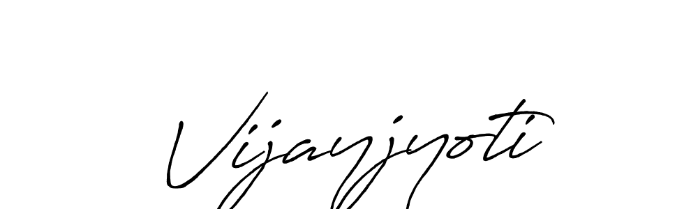 You should practise on your own different ways (Antro_Vectra_Bolder) to write your name (Vijayjyoti) in signature. don't let someone else do it for you. Vijayjyoti signature style 7 images and pictures png