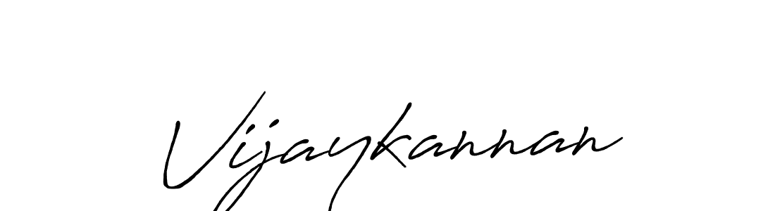 Also we have Vijaykannan name is the best signature style. Create professional handwritten signature collection using Antro_Vectra_Bolder autograph style. Vijaykannan signature style 7 images and pictures png