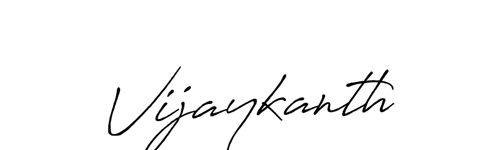 It looks lik you need a new signature style for name Vijaykanth. Design unique handwritten (Antro_Vectra_Bolder) signature with our free signature maker in just a few clicks. Vijaykanth signature style 7 images and pictures png