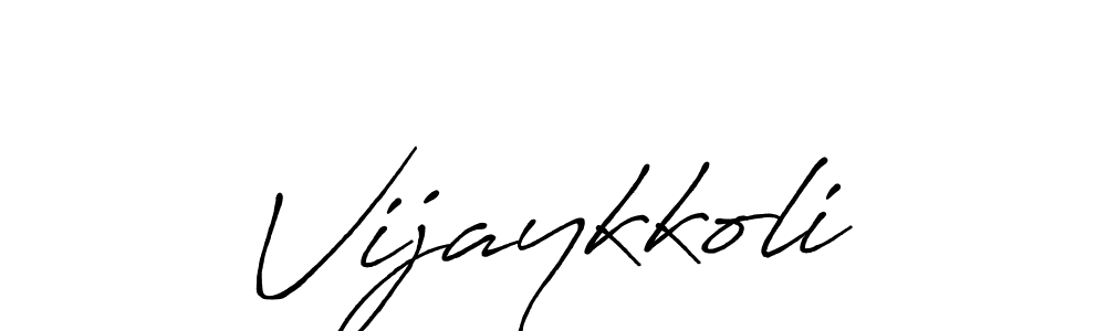 How to Draw Vijaykkoli signature style? Antro_Vectra_Bolder is a latest design signature styles for name Vijaykkoli. Vijaykkoli signature style 7 images and pictures png