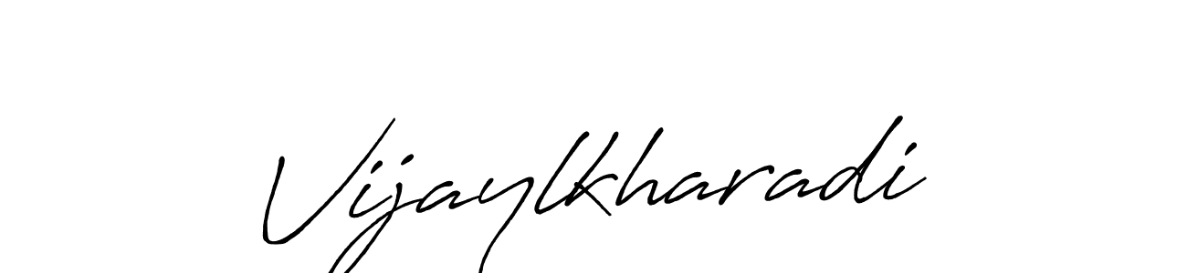Also we have Vijaylkharadi name is the best signature style. Create professional handwritten signature collection using Antro_Vectra_Bolder autograph style. Vijaylkharadi signature style 7 images and pictures png
