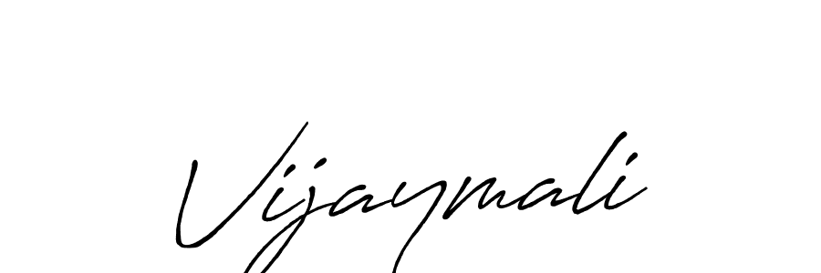 Also we have Vijaymali name is the best signature style. Create professional handwritten signature collection using Antro_Vectra_Bolder autograph style. Vijaymali signature style 7 images and pictures png