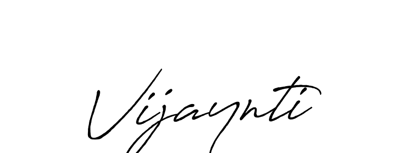 How to Draw Vijaynti signature style? Antro_Vectra_Bolder is a latest design signature styles for name Vijaynti. Vijaynti signature style 7 images and pictures png