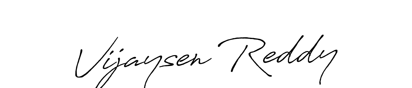 Make a beautiful signature design for name Vijaysen Reddy. Use this online signature maker to create a handwritten signature for free. Vijaysen Reddy signature style 7 images and pictures png