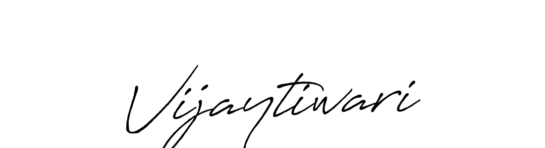 How to make Vijaytiwari signature? Antro_Vectra_Bolder is a professional autograph style. Create handwritten signature for Vijaytiwari name. Vijaytiwari signature style 7 images and pictures png