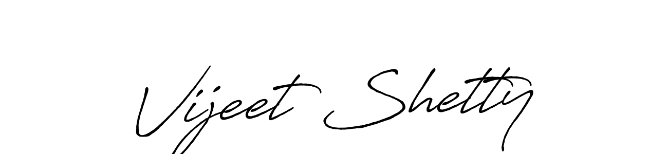 Also You can easily find your signature by using the search form. We will create Vijeet Shetty name handwritten signature images for you free of cost using Antro_Vectra_Bolder sign style. Vijeet Shetty signature style 7 images and pictures png