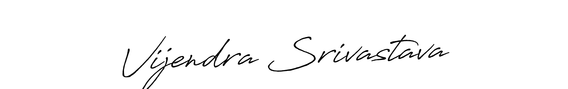 It looks lik you need a new signature style for name Vijendra Srivastava. Design unique handwritten (Antro_Vectra_Bolder) signature with our free signature maker in just a few clicks. Vijendra Srivastava signature style 7 images and pictures png