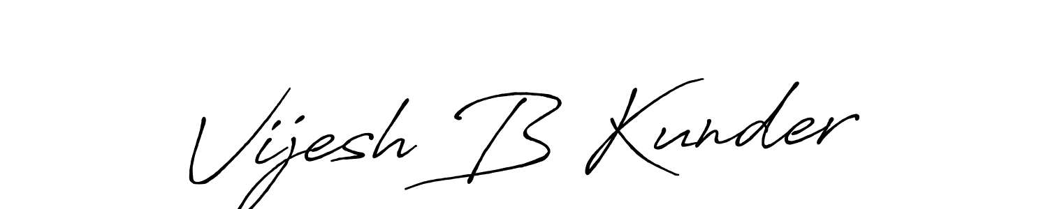 See photos of Vijesh B Kunder official signature by Spectra . Check more albums & portfolios. Read reviews & check more about Antro_Vectra_Bolder font. Vijesh B Kunder signature style 7 images and pictures png