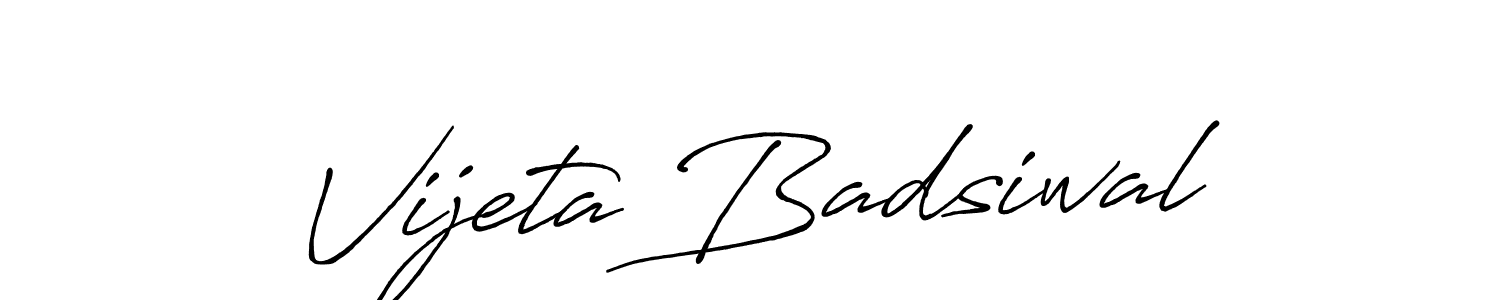 Similarly Antro_Vectra_Bolder is the best handwritten signature design. Signature creator online .You can use it as an online autograph creator for name Vijeta Badsiwal. Vijeta Badsiwal signature style 7 images and pictures png