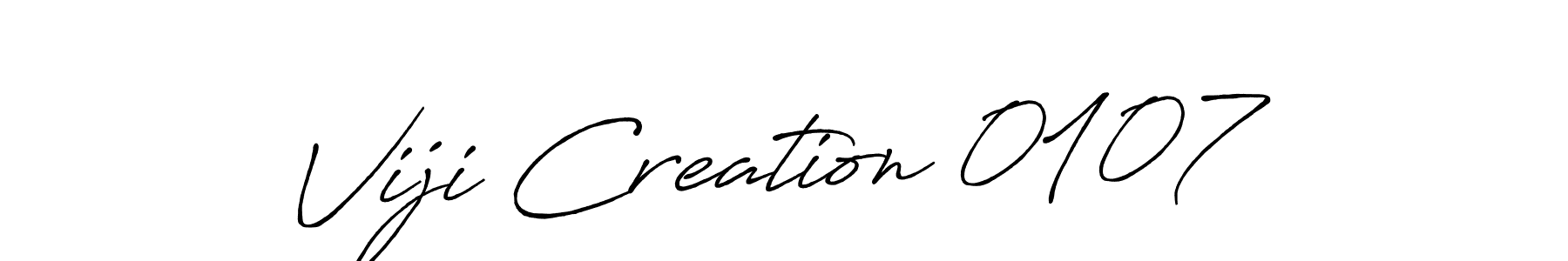 Also You can easily find your signature by using the search form. We will create Viji Creation 0107 name handwritten signature images for you free of cost using Antro_Vectra_Bolder sign style. Viji Creation 0107 signature style 7 images and pictures png