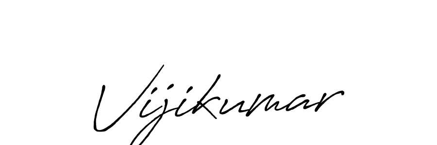 Design your own signature with our free online signature maker. With this signature software, you can create a handwritten (Antro_Vectra_Bolder) signature for name Vijikumar. Vijikumar signature style 7 images and pictures png