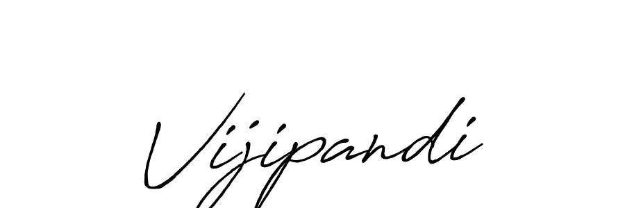 Also we have Vijipandi name is the best signature style. Create professional handwritten signature collection using Antro_Vectra_Bolder autograph style. Vijipandi signature style 7 images and pictures png