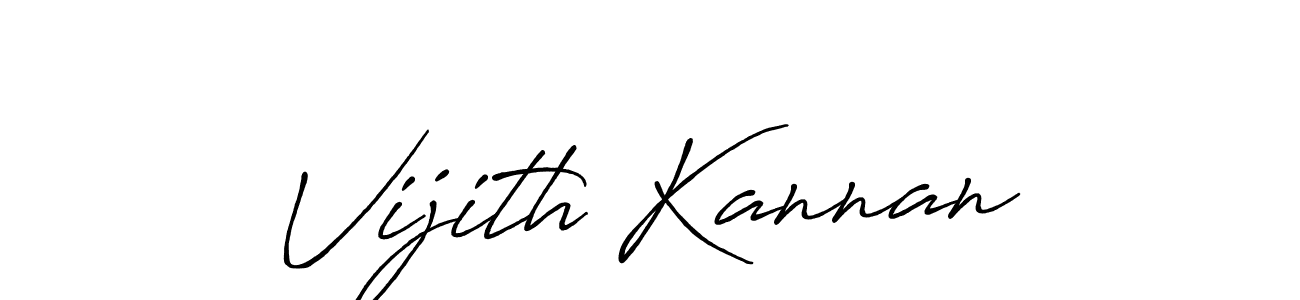 The best way (Antro_Vectra_Bolder) to make a short signature is to pick only two or three words in your name. The name Vijith Kannan include a total of six letters. For converting this name. Vijith Kannan signature style 7 images and pictures png