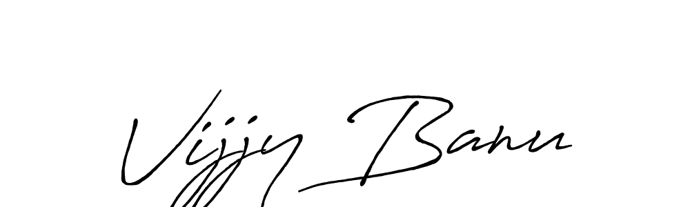 How to Draw Vijjy Banu signature style? Antro_Vectra_Bolder is a latest design signature styles for name Vijjy Banu. Vijjy Banu signature style 7 images and pictures png