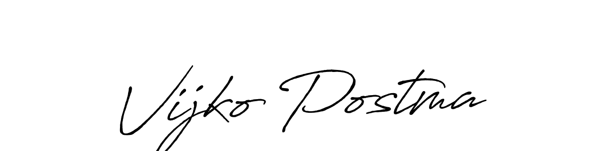 You can use this online signature creator to create a handwritten signature for the name Vijko Postma. This is the best online autograph maker. Vijko Postma signature style 7 images and pictures png