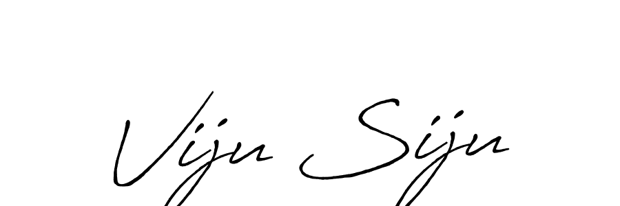The best way (Antro_Vectra_Bolder) to make a short signature is to pick only two or three words in your name. The name Viju Siju include a total of six letters. For converting this name. Viju Siju signature style 7 images and pictures png