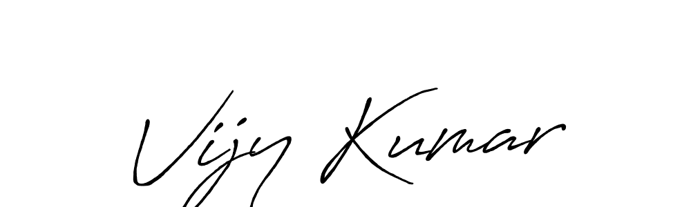 This is the best signature style for the Vijy Kumar name. Also you like these signature font (Antro_Vectra_Bolder). Mix name signature. Vijy Kumar signature style 7 images and pictures png