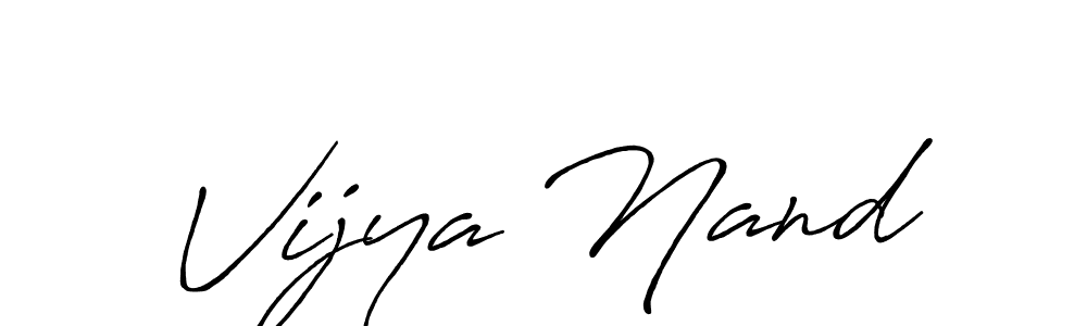 This is the best signature style for the Vijya Nand name. Also you like these signature font (Antro_Vectra_Bolder). Mix name signature. Vijya Nand signature style 7 images and pictures png