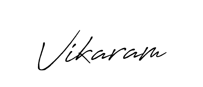 Antro_Vectra_Bolder is a professional signature style that is perfect for those who want to add a touch of class to their signature. It is also a great choice for those who want to make their signature more unique. Get Vikaram name to fancy signature for free. Vikaram signature style 7 images and pictures png