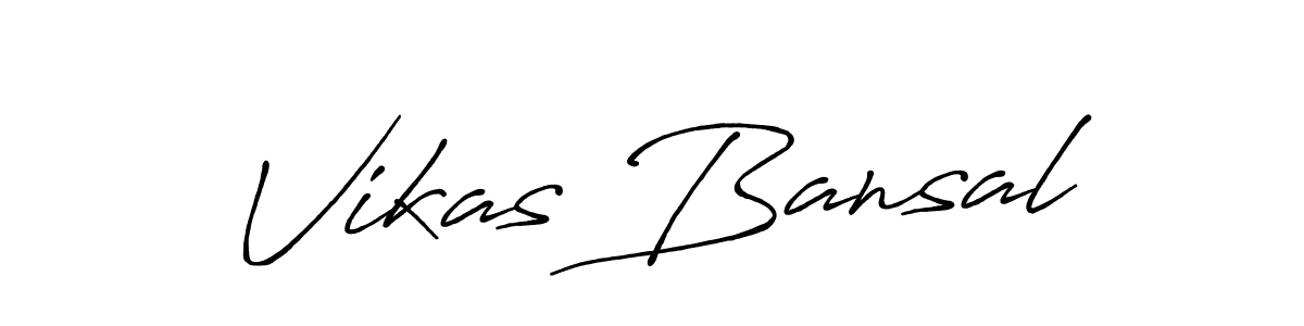 Similarly Antro_Vectra_Bolder is the best handwritten signature design. Signature creator online .You can use it as an online autograph creator for name Vikas Bansal. Vikas Bansal signature style 7 images and pictures png