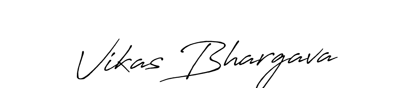 Similarly Antro_Vectra_Bolder is the best handwritten signature design. Signature creator online .You can use it as an online autograph creator for name Vikas Bhargava. Vikas Bhargava signature style 7 images and pictures png